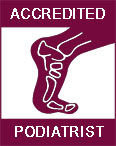 Accredited Podiatrist Logo
